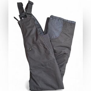Gemyse Snow Bib Pants Boys Youth Size 14/16 Charcoal Grey